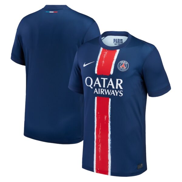 Maillot PSG Nike 24/25 Stadium Domicile - Enfant avec flocage Mbappé 7 - Image 5